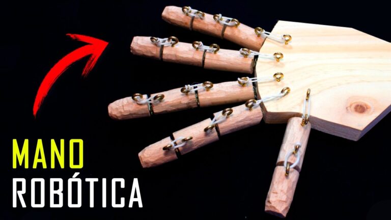 Innovación en la Mano Robótica de Madera