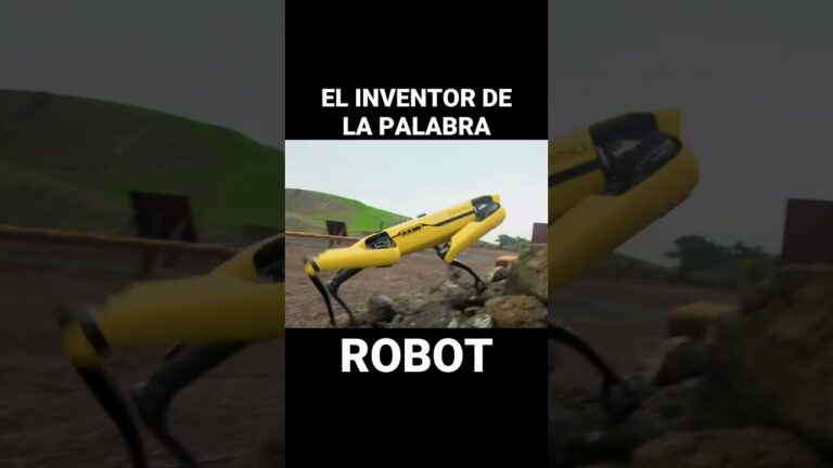 El origen de la palabra robótica