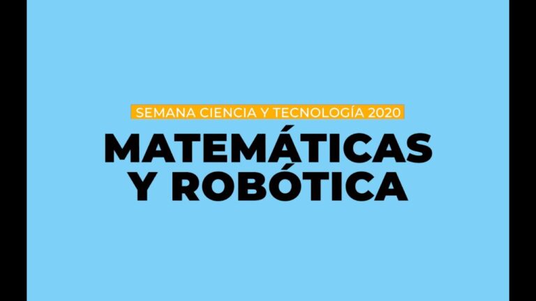 Matem&aacute;ticas Aplicadas en Rob&oacute;tica