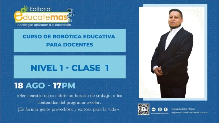 Innovación Educativa: Curso de Robótica en el Aula