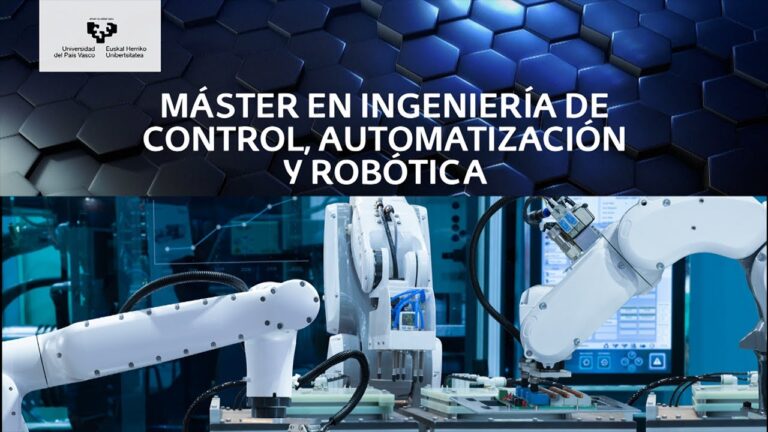 Maestría en Robótica en la UPV: Innovación y Oportunidades