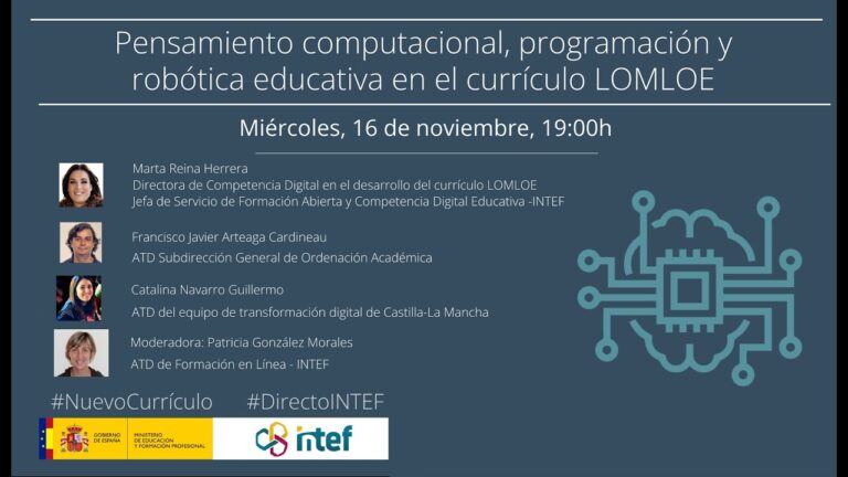 Innovación en Educación: Pensamiento Computacional y Robótica