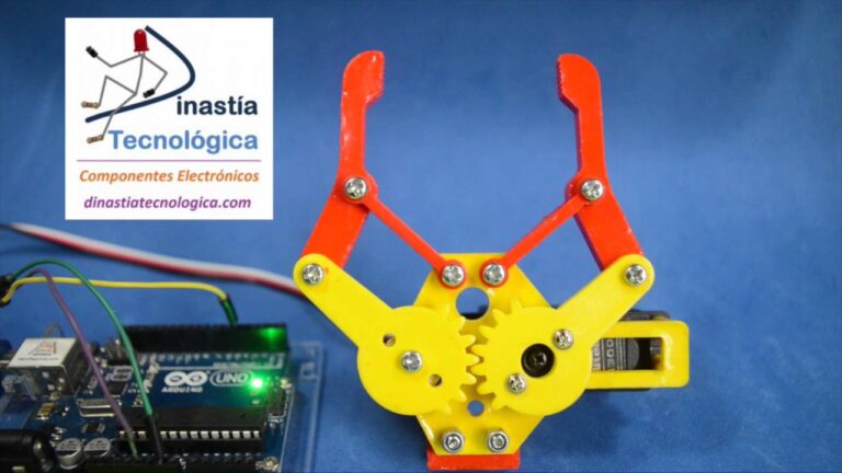 Innovaciones en Pinza Rob&oacute;tica con Servo: Eficiencia y Precisi&oacute;n