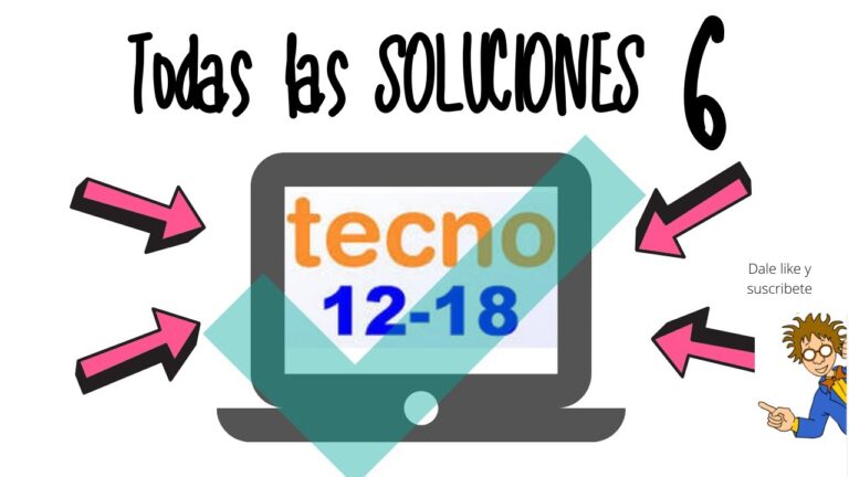 Control y Rob&oacute;tica: Respuestas Tecno 12-18