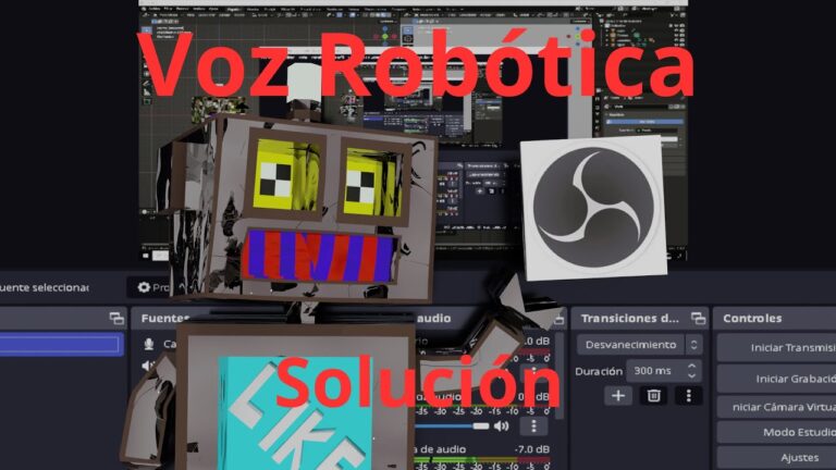 Mejorando la Voz Robótica en OBS